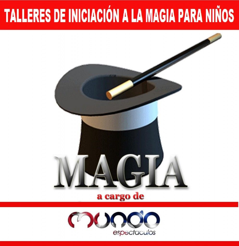 TALLERES Y CURSOS DE INICIACIÓN A LA MAGIA PARA NIÑOS